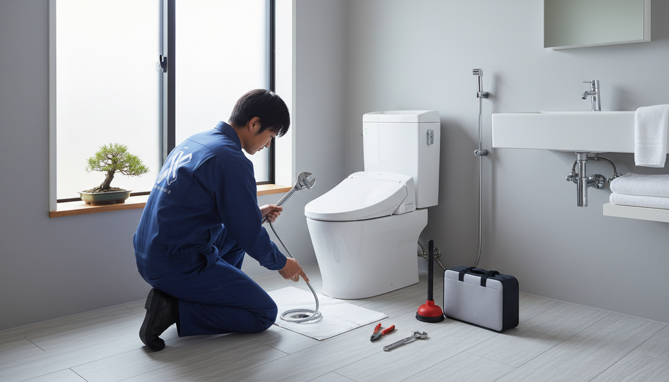 広尾町のトイレつまり修理にかかる料金相場に関する画像