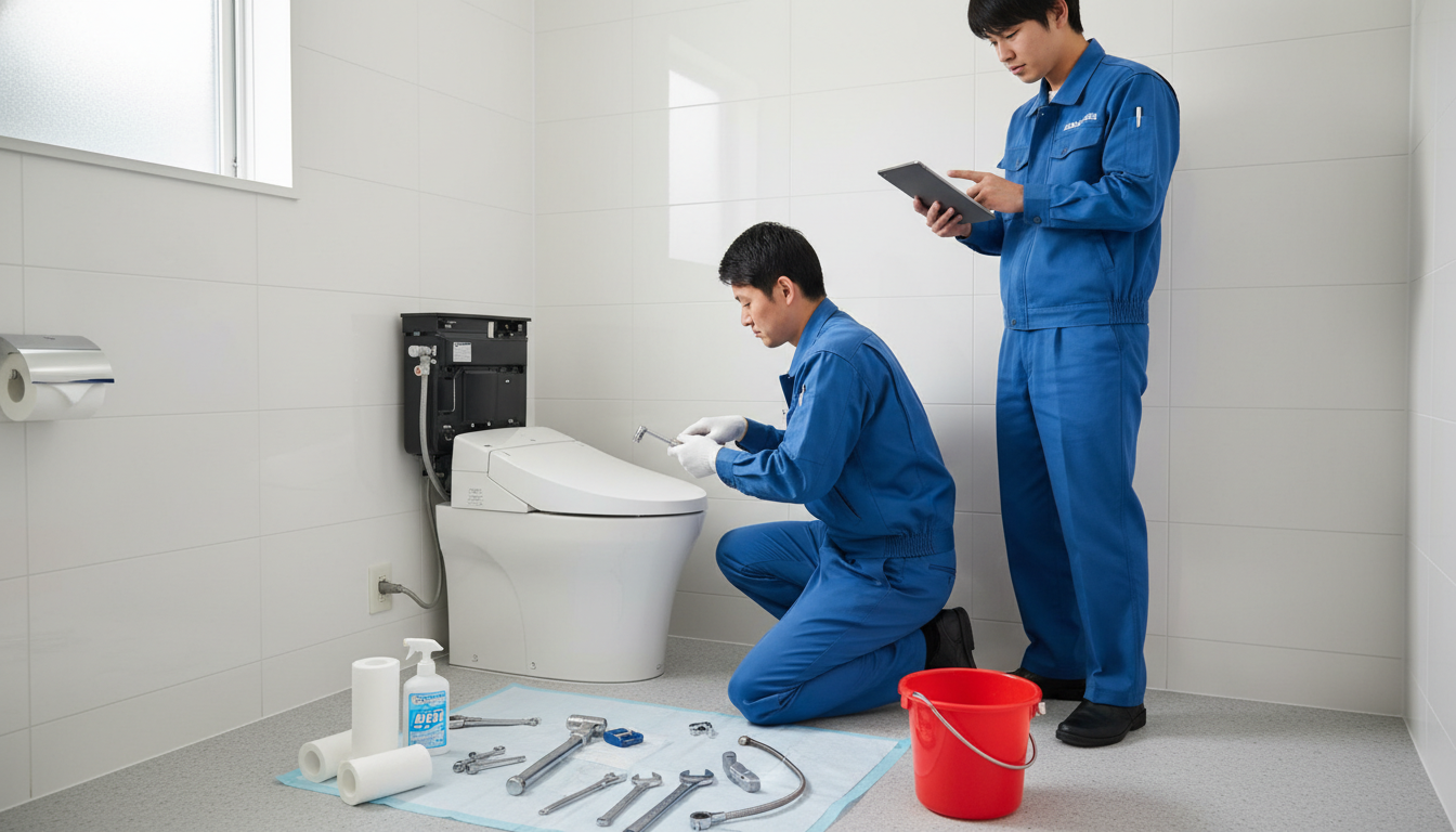 札幌市北区のトイレつまり修理にかかる料金相場に関する画像