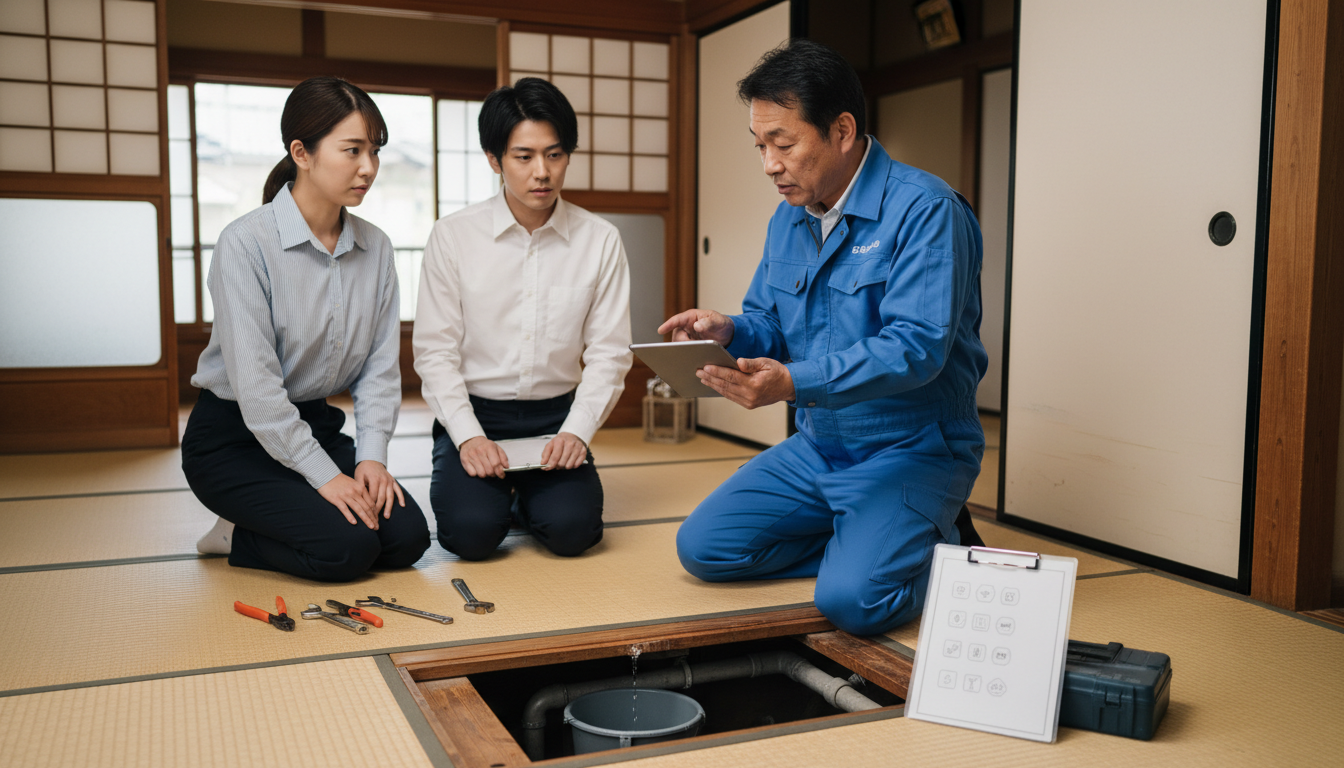 悪質な水道修理業者を避けるための5つのチェックポイントに関する画像