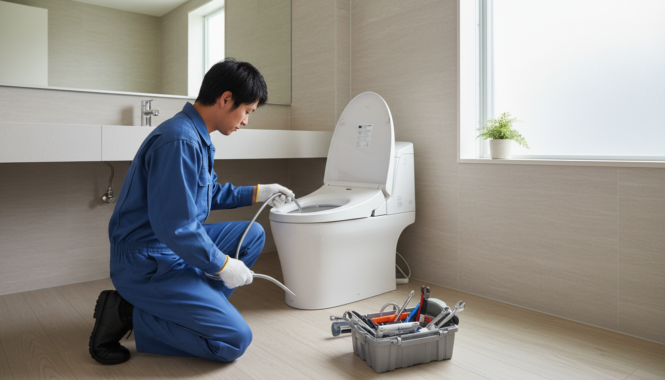 トイレつまりの修理料金相場｜福島町エリアの費用感に関する画像