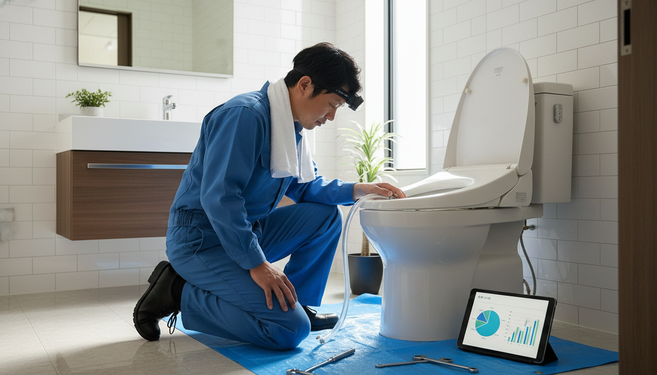 トイレつまり修理の料金相場と内訳【剣淵町版】に関する画像