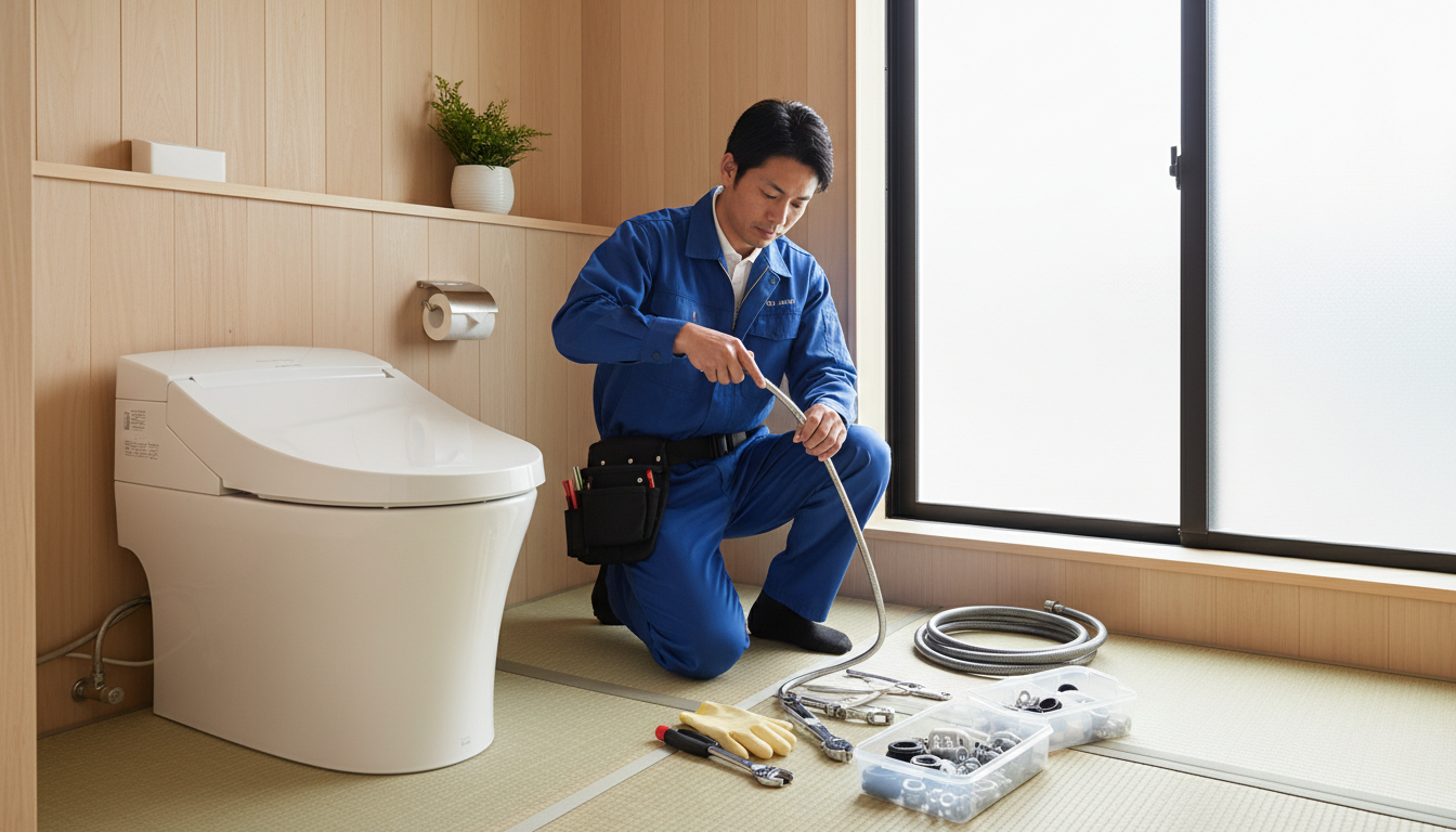 トイレつまりの修理料金の相場と内訳【瀬棚郡今金町】に関する画像