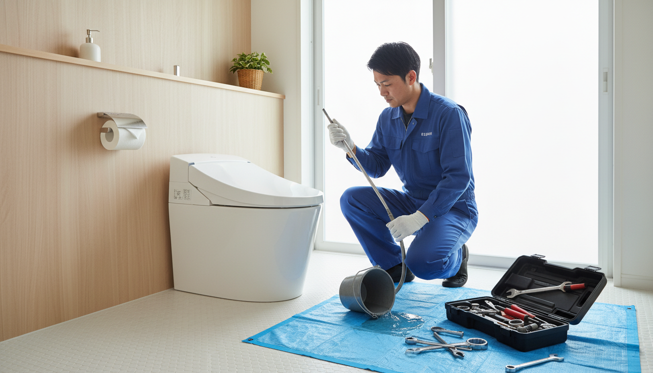 トイレつまりの修理料金、赤平市の相場は？に関する画像