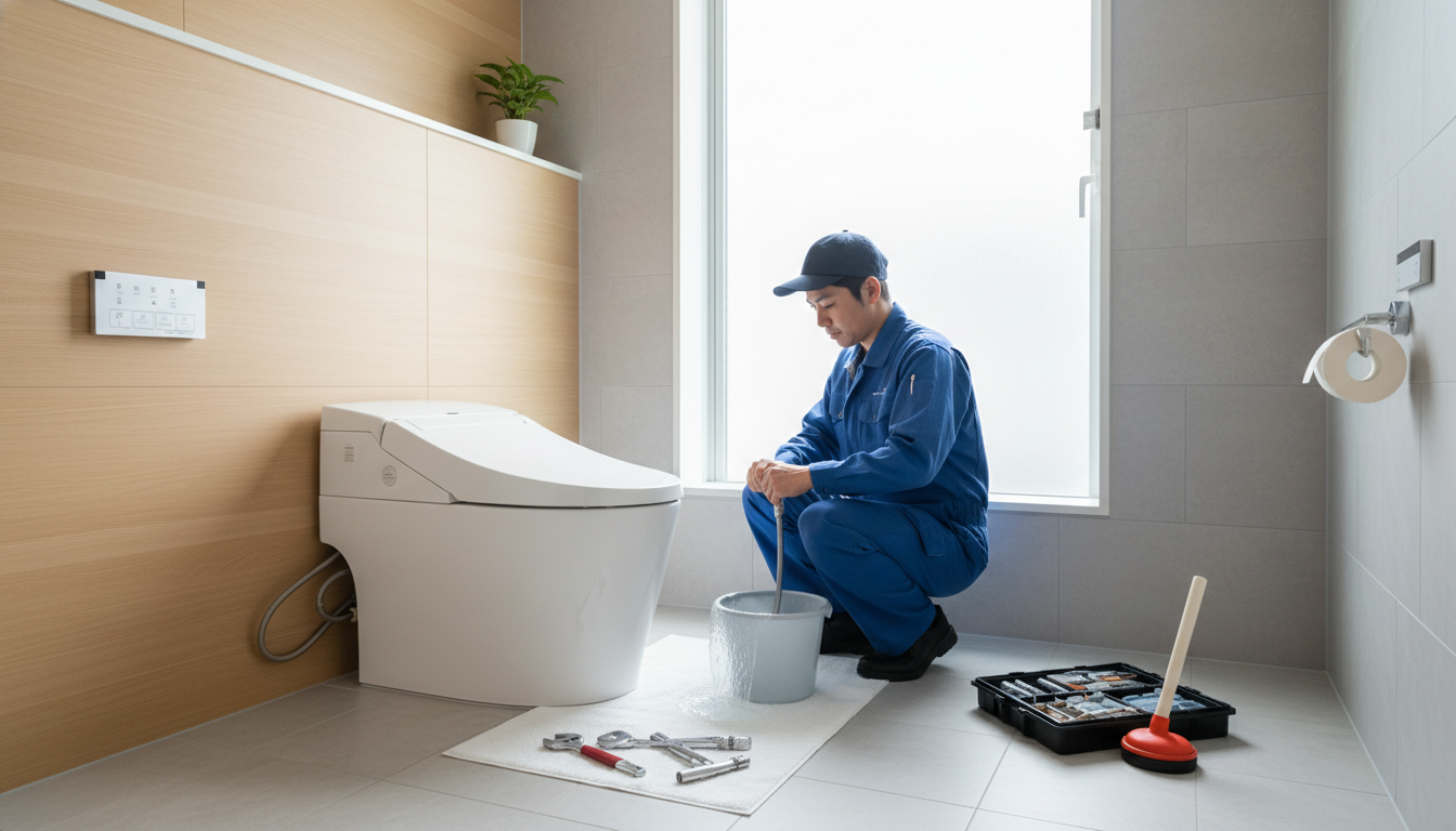 トイレつまりの修理料金、足寄町の費用相場は?に関する画像