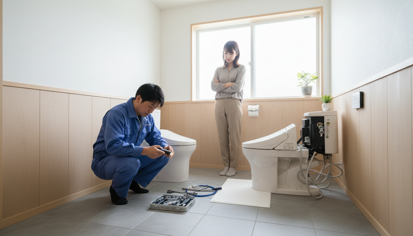 稚内市で信頼できるトイレつまり修理業者を選ぶ5つのポイントに関する画像