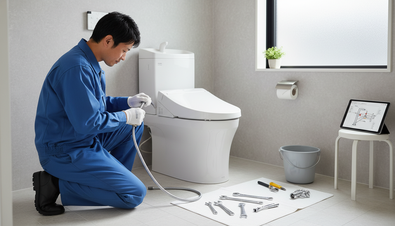 初山別村のトイレつまり修理料金の相場と内訳に関する画像