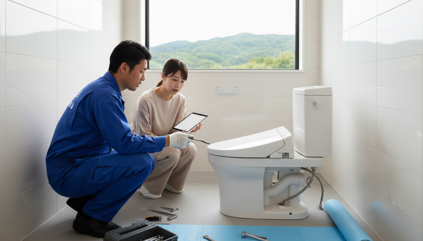 富良野市でトイレつまり修理業者を選ぶ際の重要ポイントに関する画像
