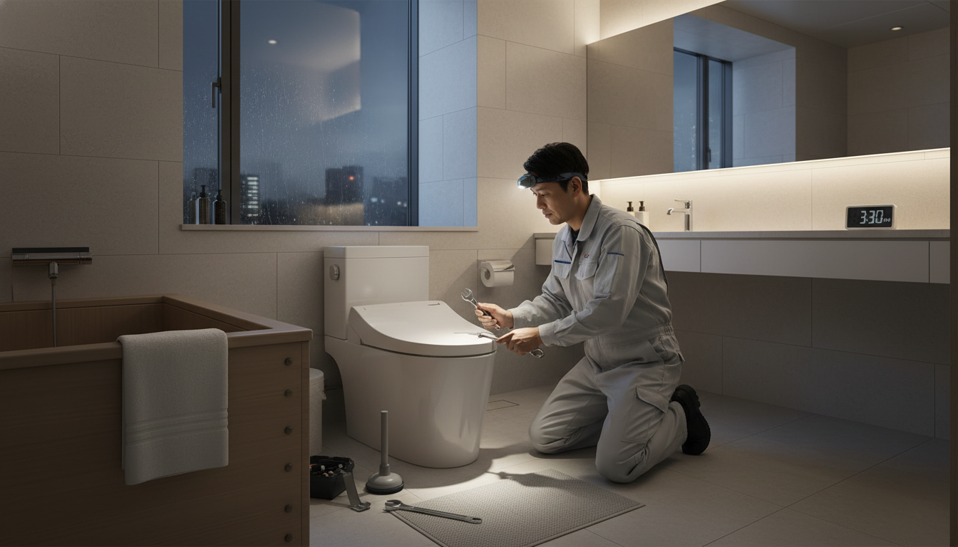 対応スピードと受付時間：深夜・早朝でも駆けつけてくれるか？に関する画像