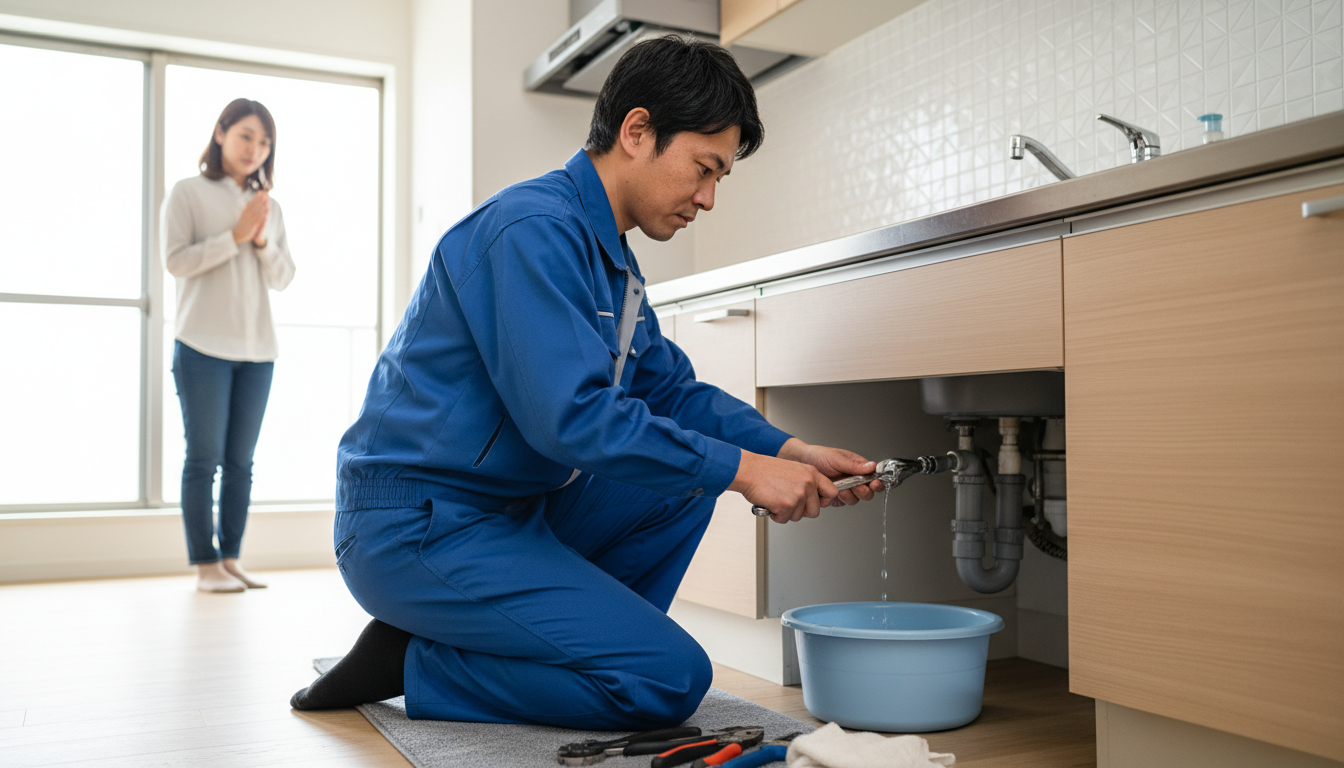 要注意!新宮市で悪質な水道修理業者を避けるための5つのチェックポイントに関する画像