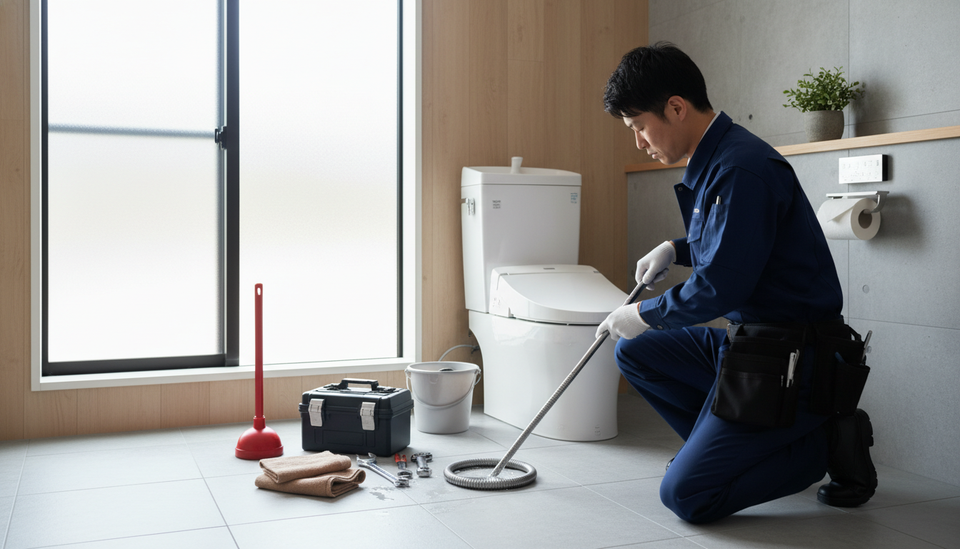 優良なトイレつまり修理業者を見極める5つのチェックポイントに関する画像