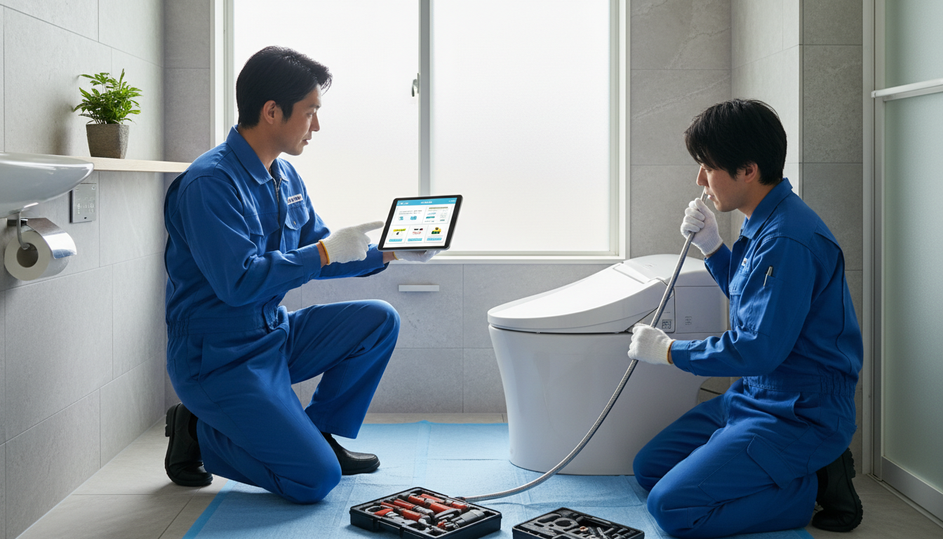 【失敗しないために】信頼できるトイレつまり修理業者の選び方に関する画像
