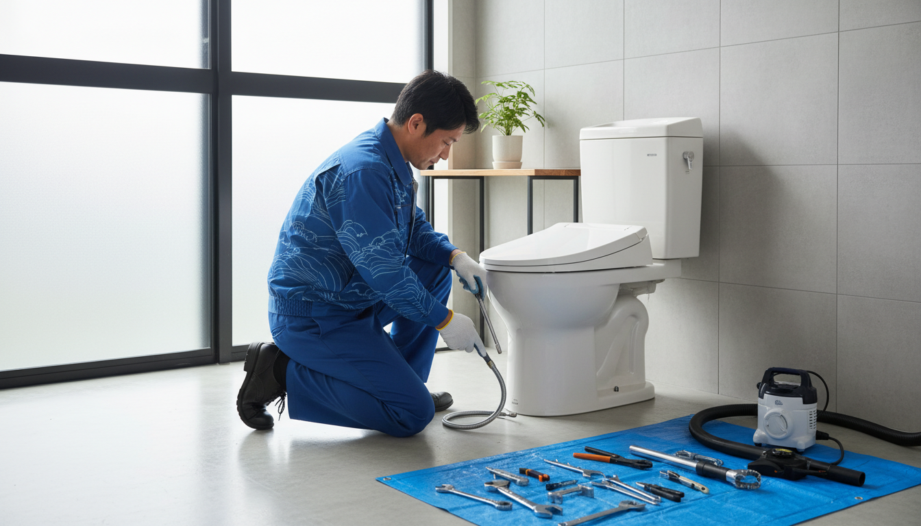 洲本市のトイレつまり修理にかかる料金相場に関する画像