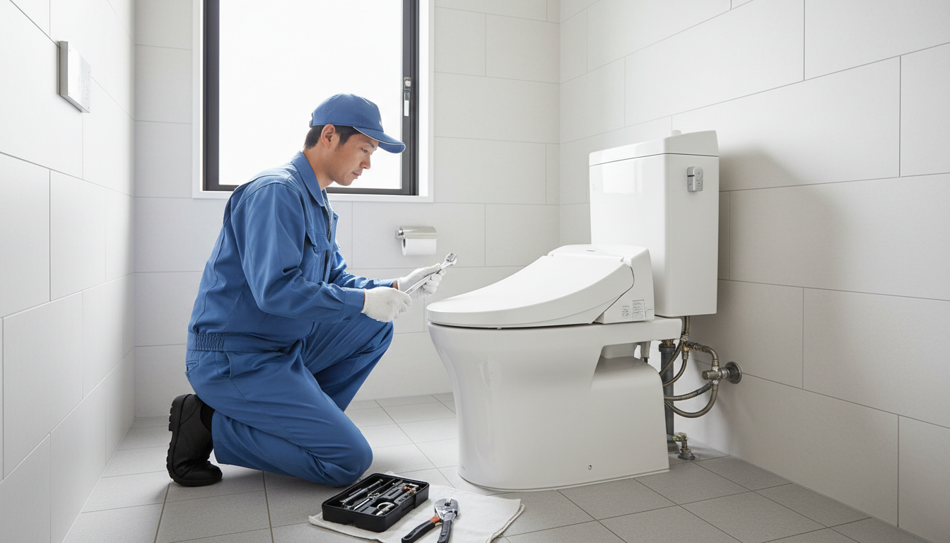 虻田郡京極町のトイレつまり修理料金の相場に関する画像