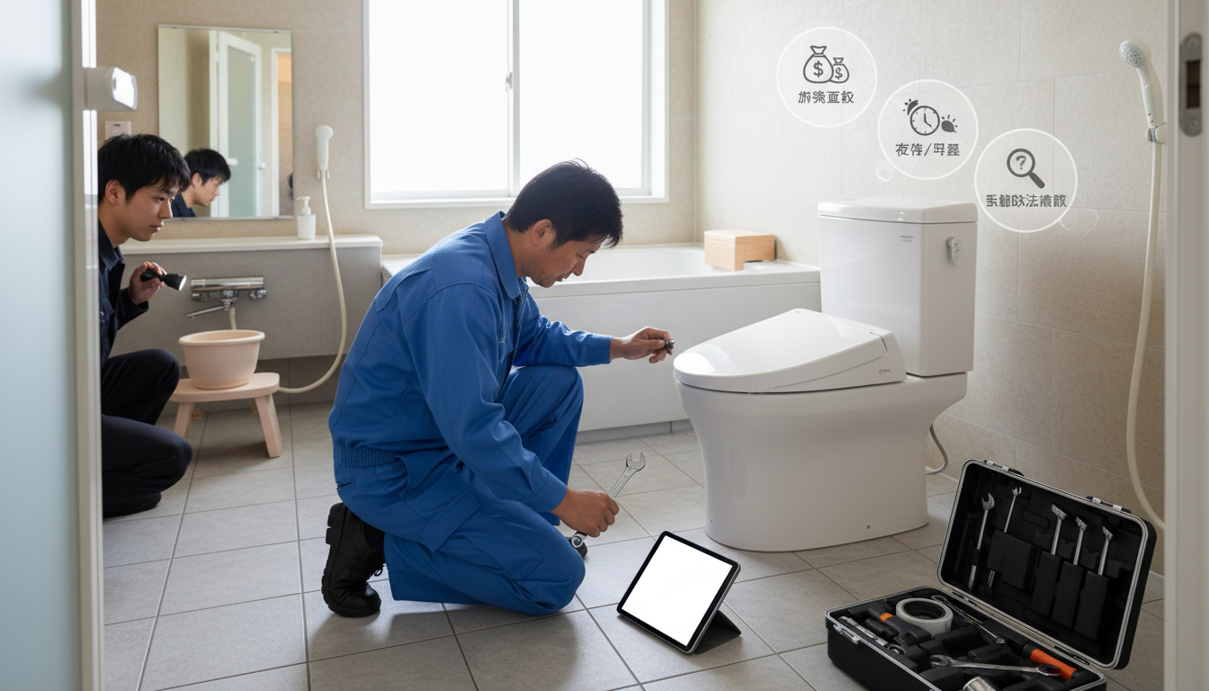 出張費・深夜早朝料金・見積もり時の注意点に関する画像