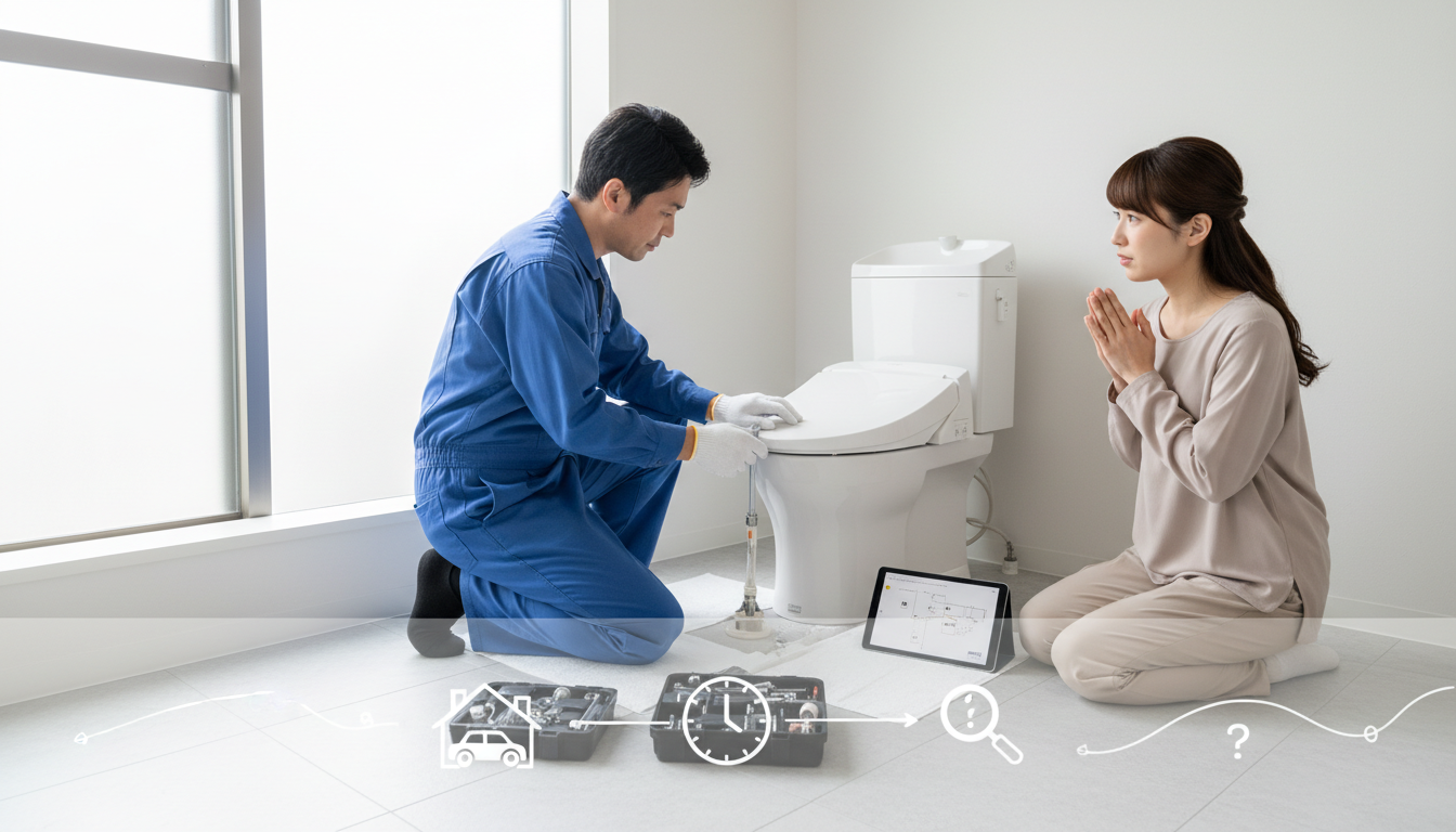 出張費・深夜早朝料金・見積もり時の注意点に関する画像