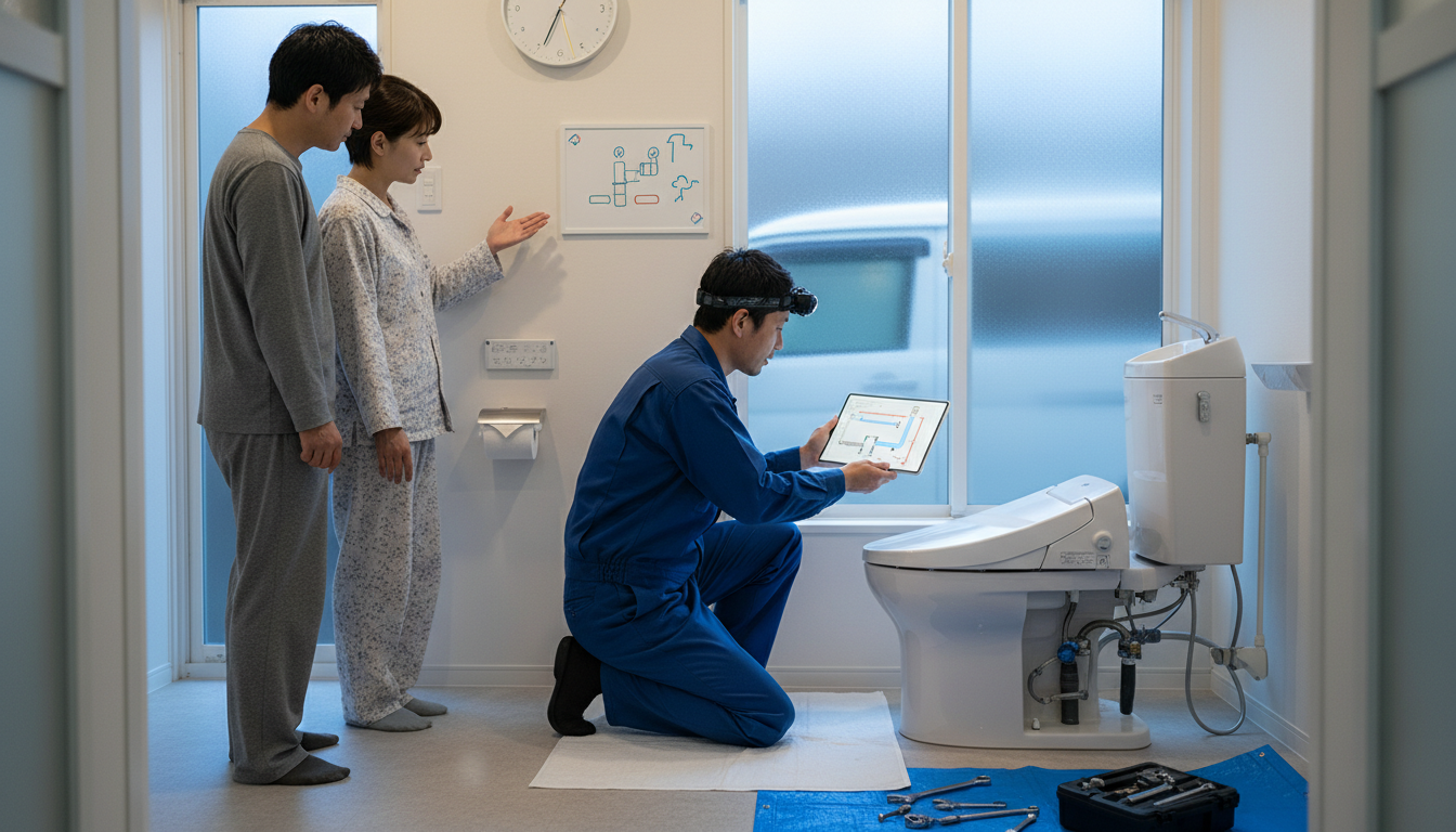 出張費・深夜早朝料金・見積もり時の注意点に関する画像