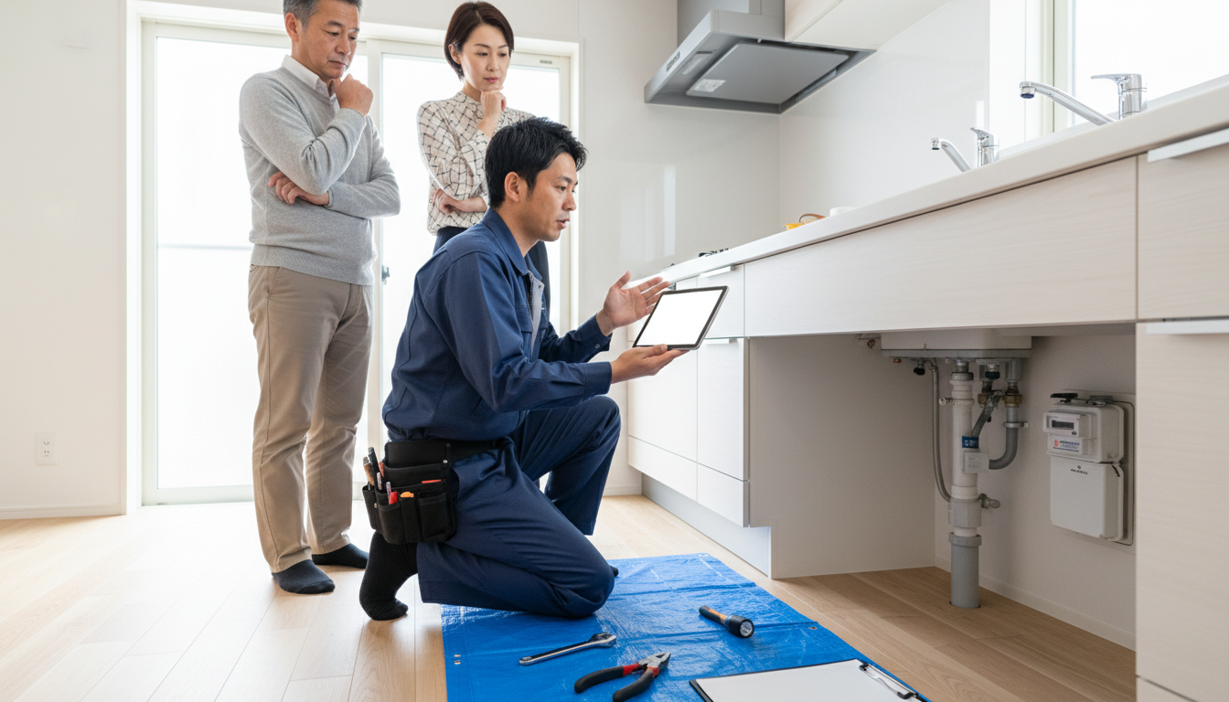 見積もり無料・水道局指定工事店かを確認するに関する画像