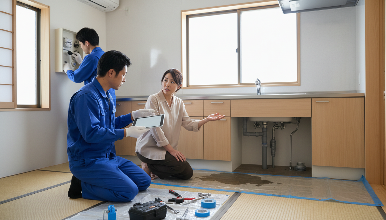 見積もり無料・水道局指定工事店かを確認するに関する画像