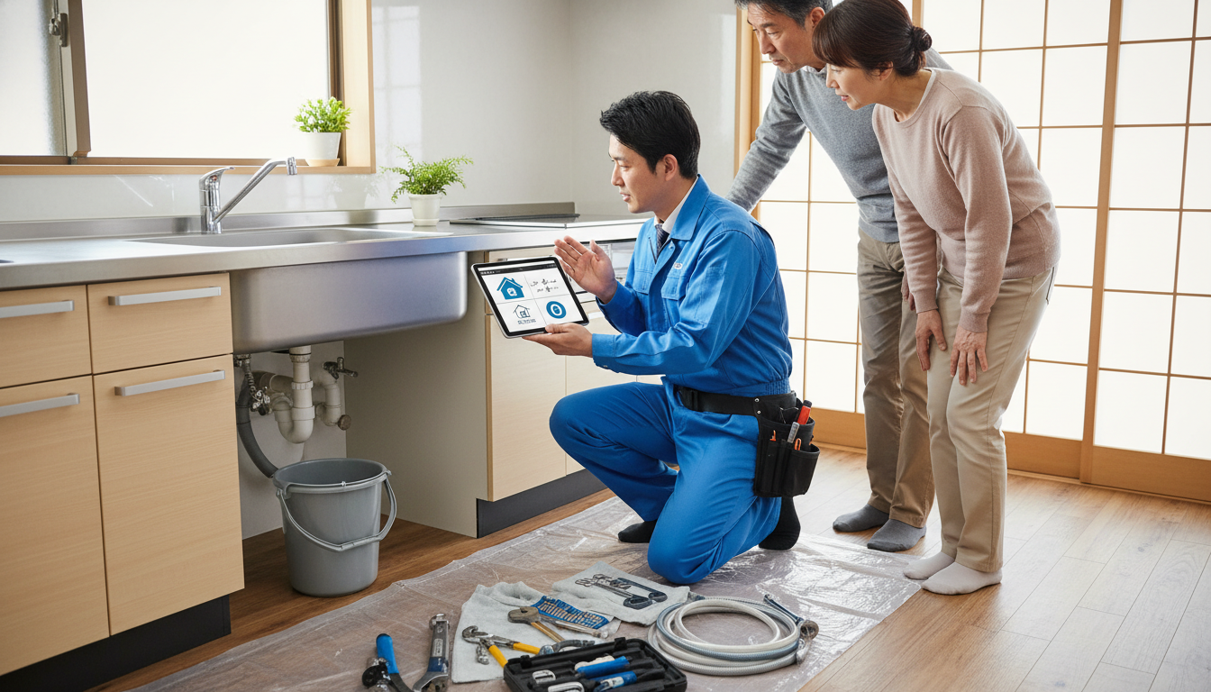 見積もり無料・水道局指定工事店かを確認するに関する画像