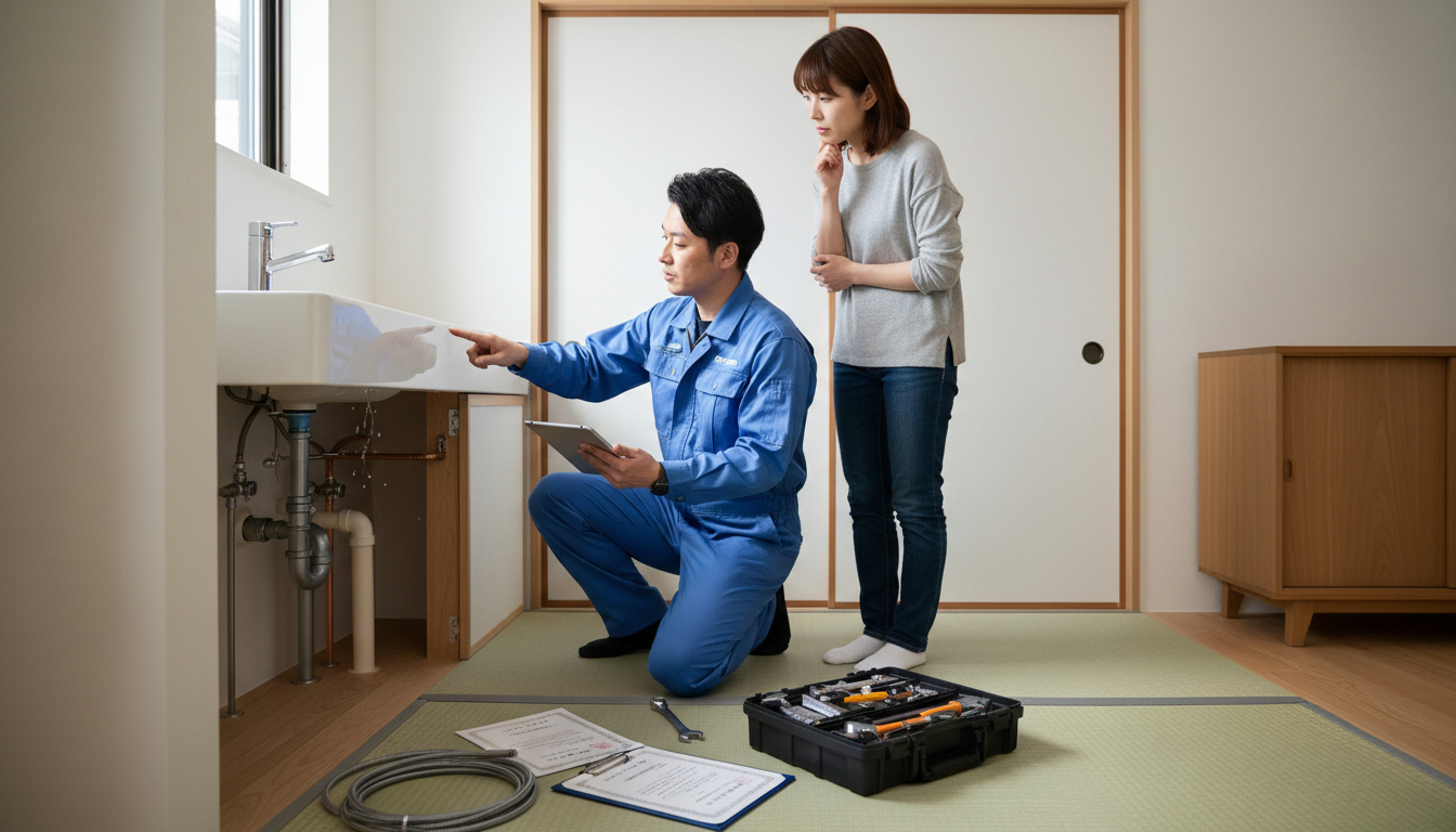 見積もり無料・水道局指定工事店かを確認するに関する画像