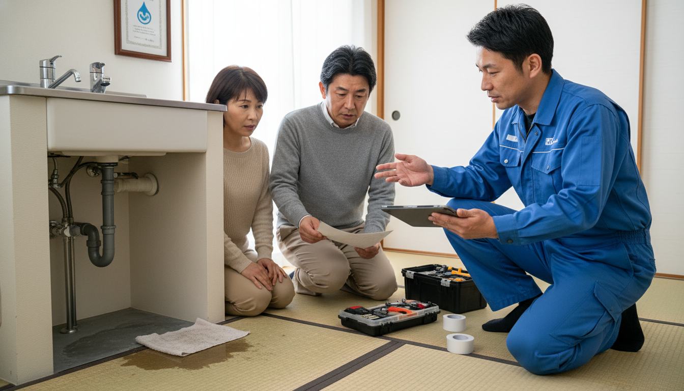 見積もり無料・水道局指定工事店かを確認するに関する画像