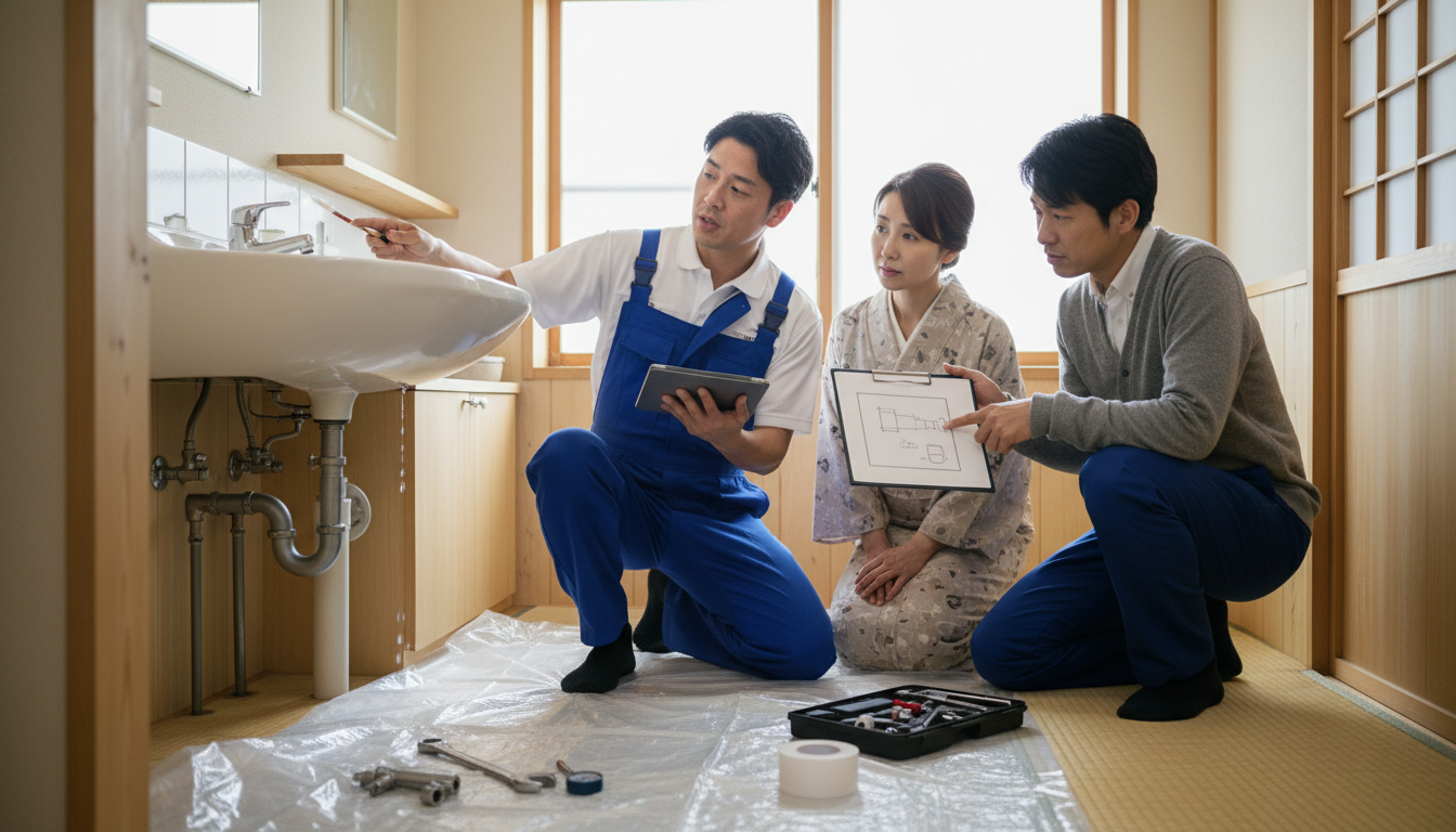 見積もり無料・水道局指定工事店かを確認するに関する画像