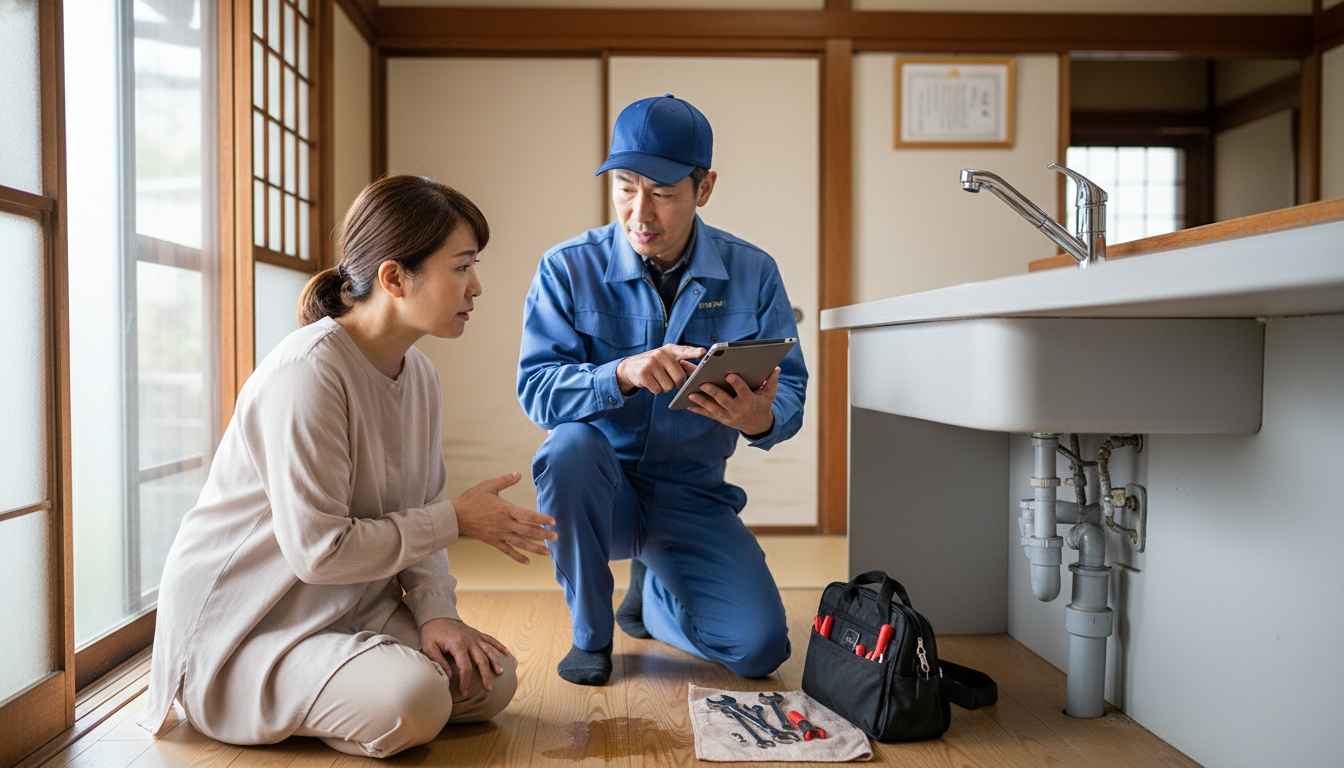 見積もり無料・水道局指定工事店かを確認するに関する画像