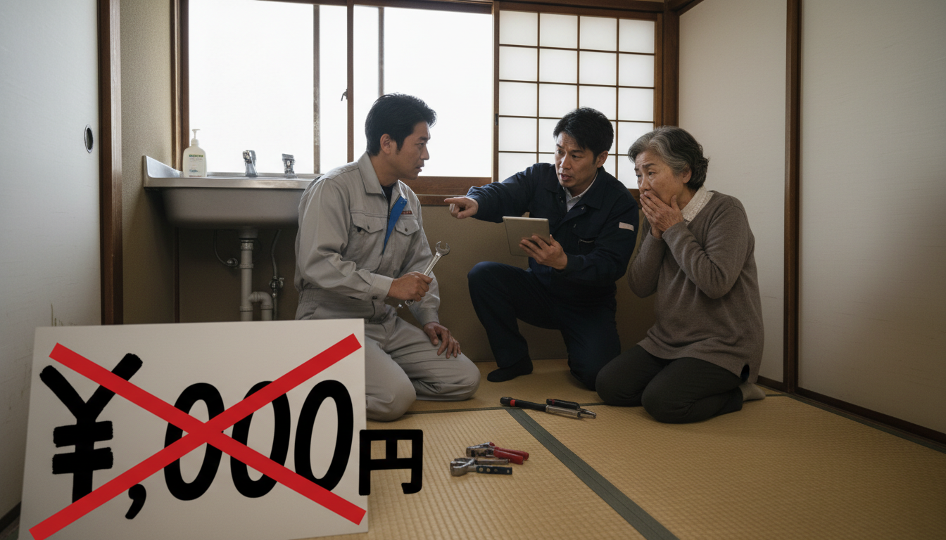 要注意!南関町で避けたい悪質水道業者の特徴と手口に関する画像