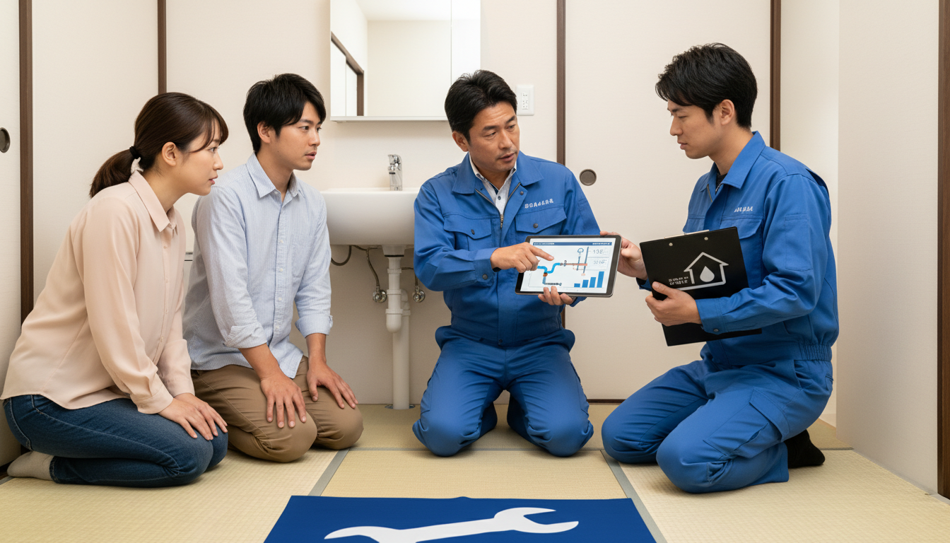 見積もり無料・水道局指定工事店かを確認するに関する画像