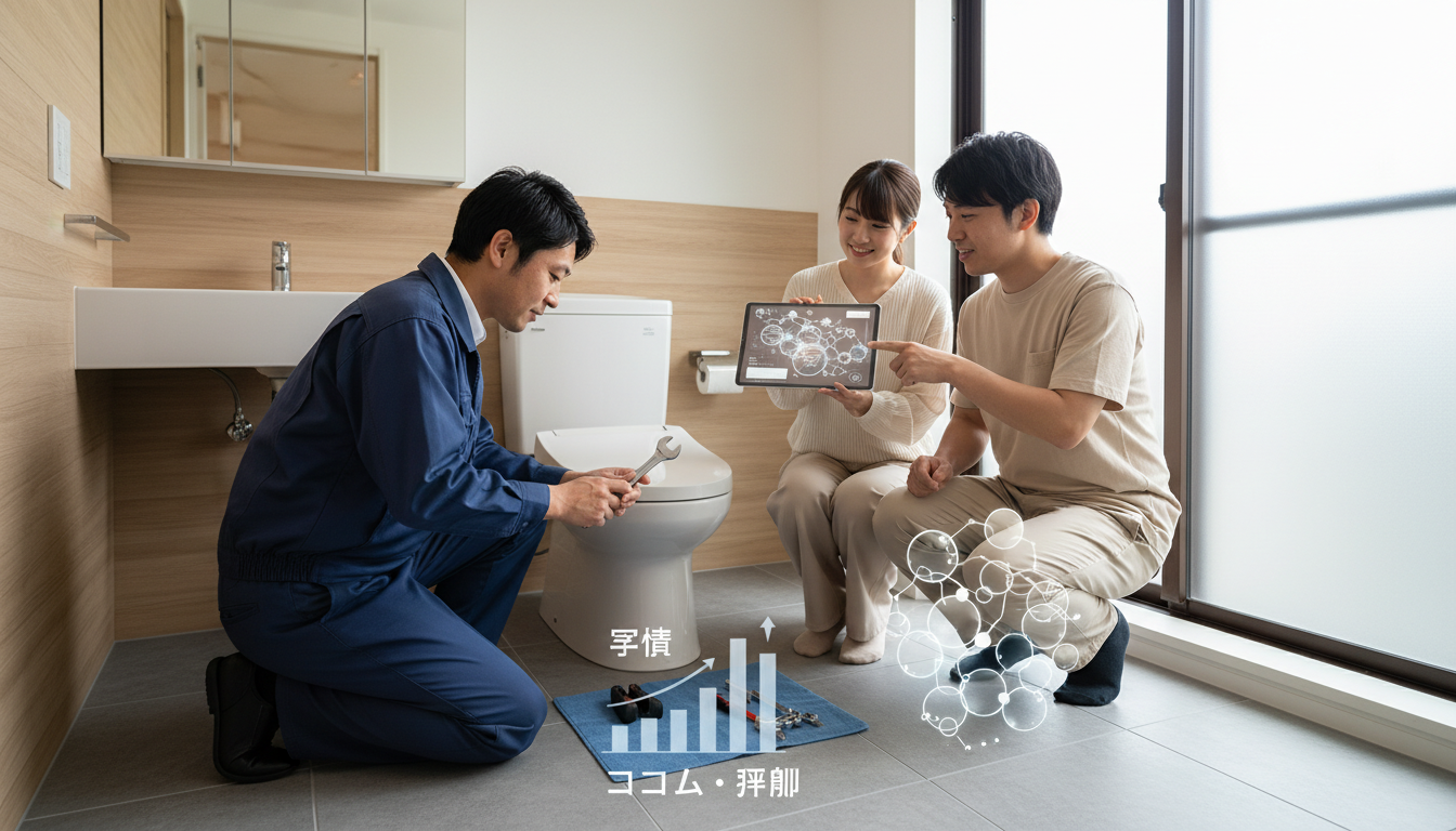 実績と口コミ・評判から信頼性を見極めるに関する画像