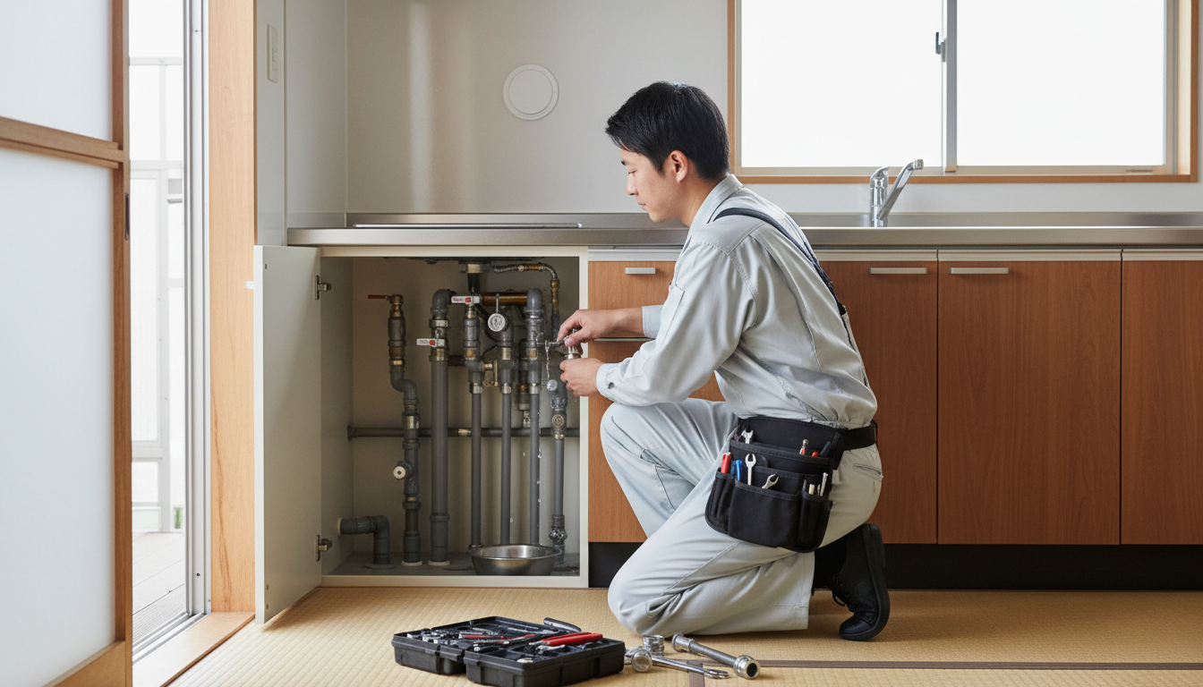 1. 水道局指定工事店であるかに関する画像