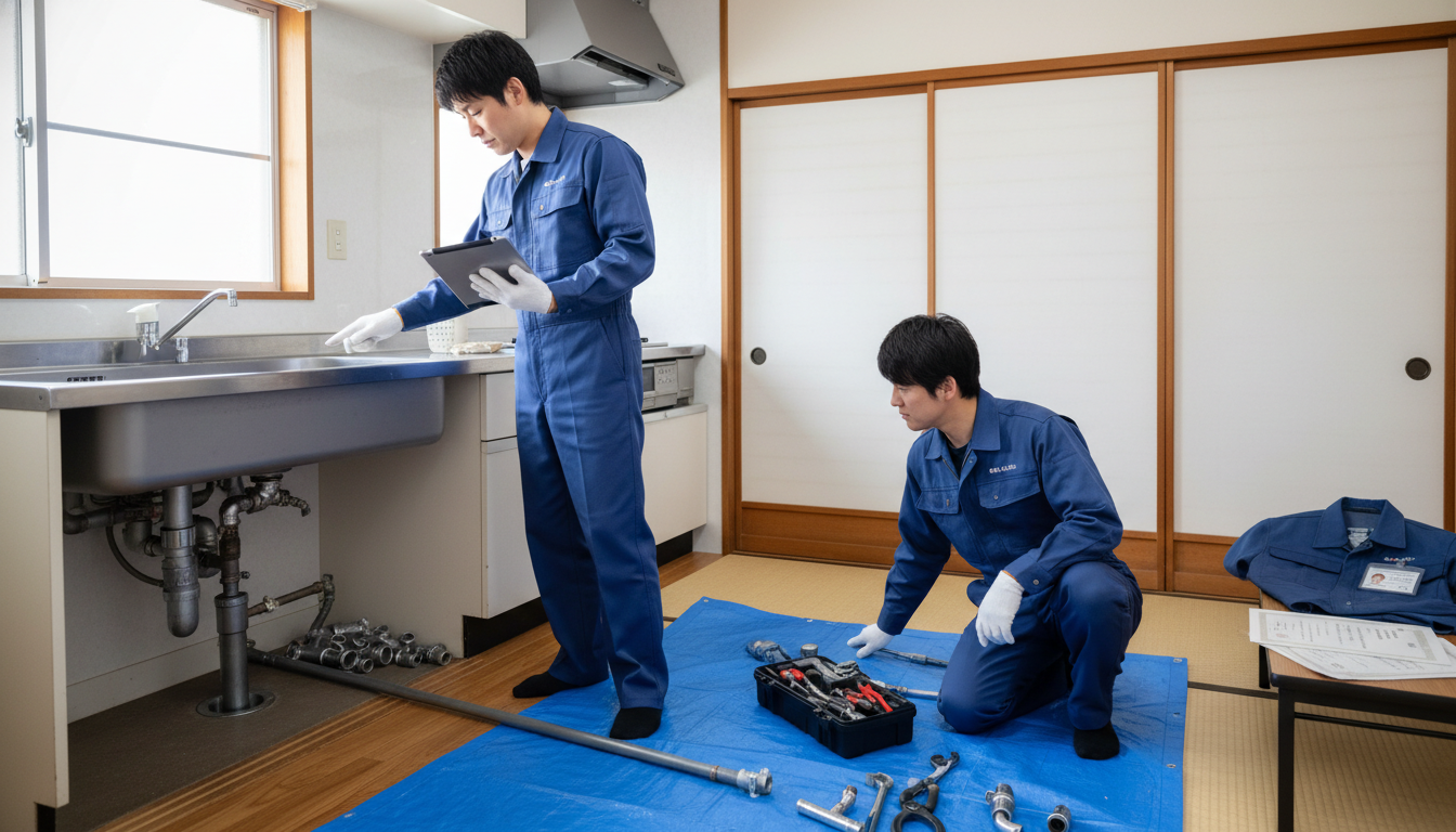 見積もり無料・水道局指定工事店かを確認するに関する画像