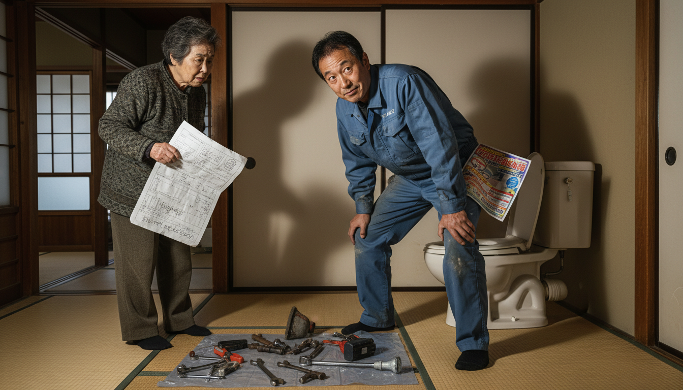 悪徳な水道修理業者に注意!見分けるためのチェックリストに関する画像