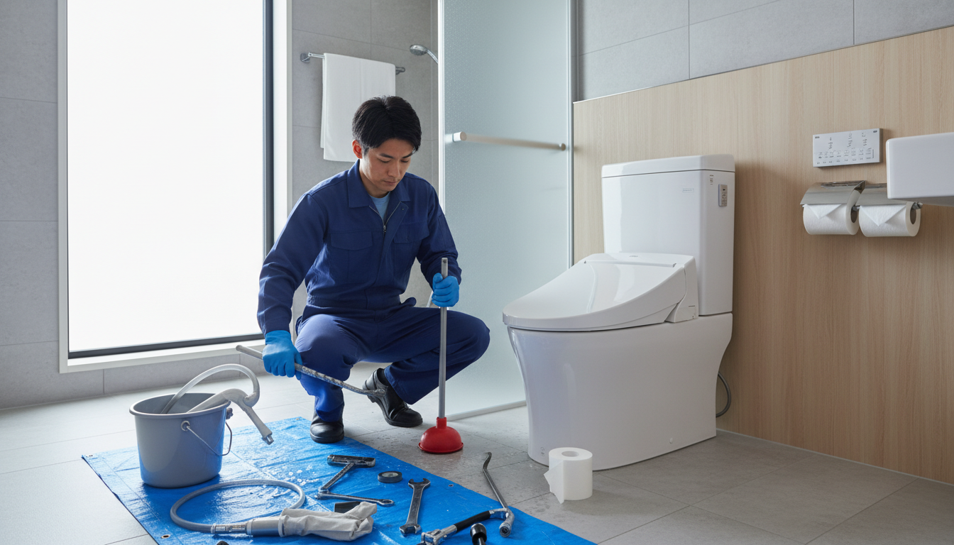 トイレつまりの修理料金、四万十町の相場は？に関する画像