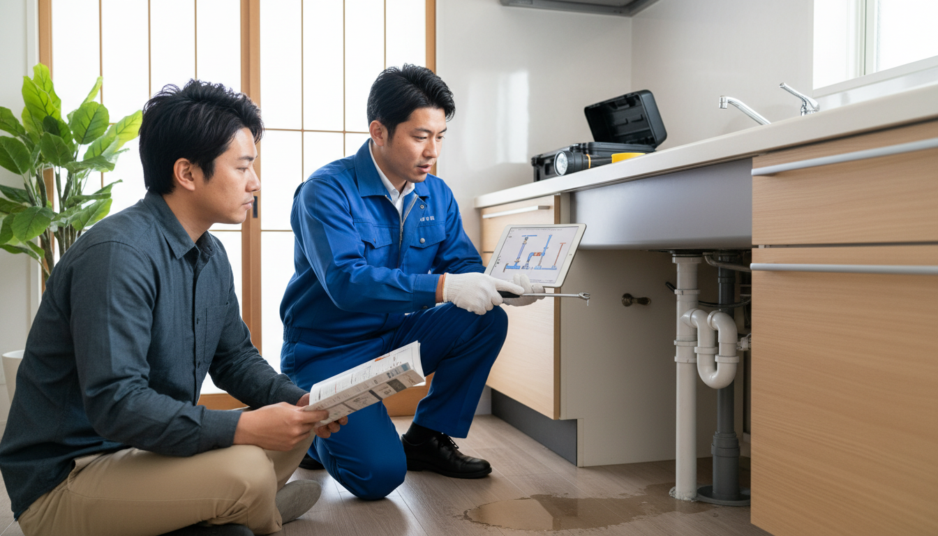 見積もり無料・水道局指定工事店かを確認するに関する画像