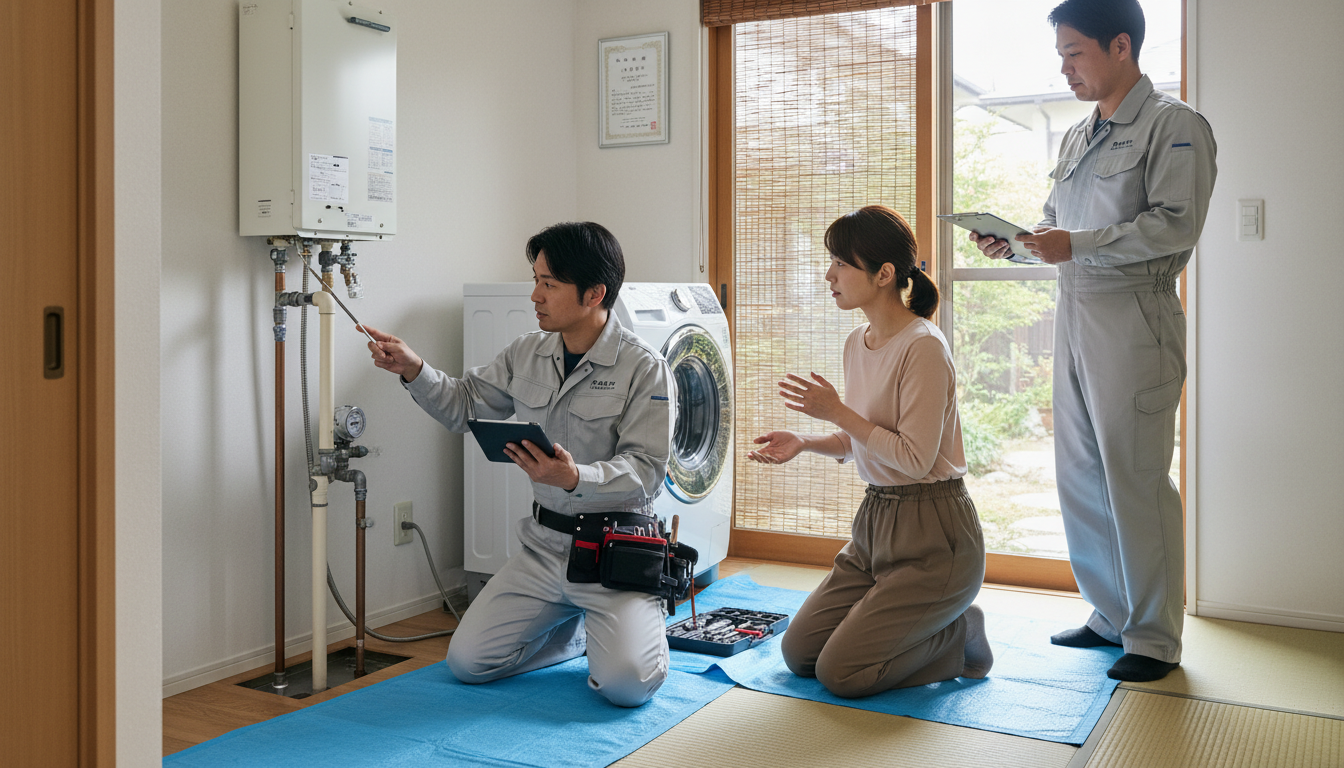 見積もり無料・水道局指定工事店かを確認するに関する画像