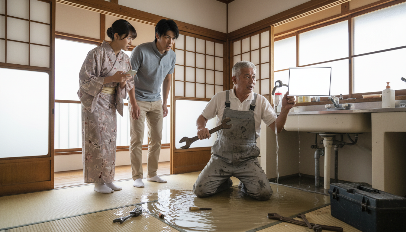 悪質な水道修理業者に注意!よくあるトラブル事例と回避策に関する画像