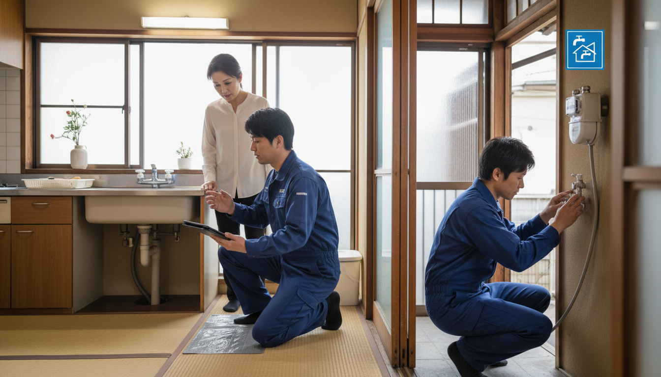 見積もり無料・水道局指定工事店かを確認するに関する画像