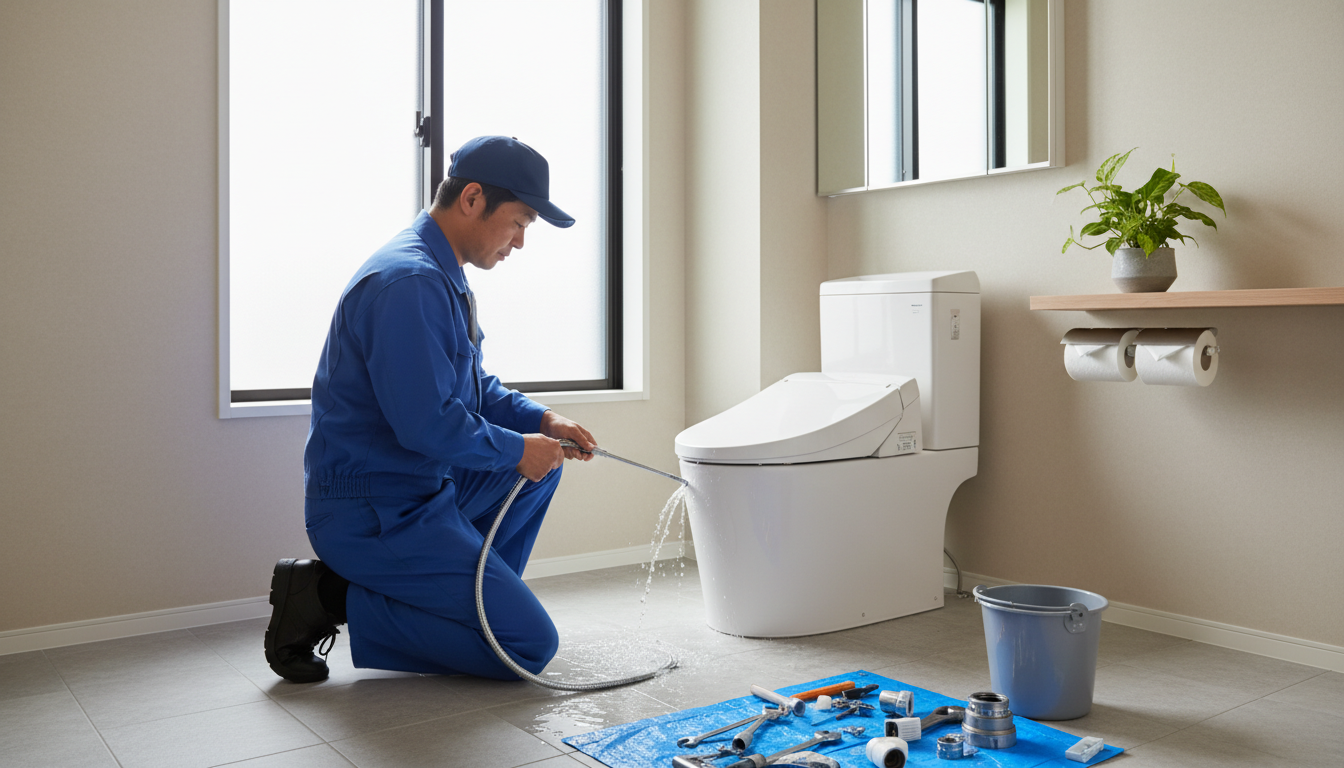 上尾市のトイレつまり修理料金の相場とは？に関する画像