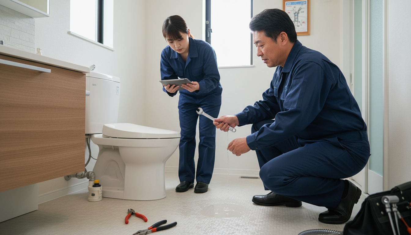 要注意！草加市で避けるべき悪徳水道業者の手口と見分け方に関する画像