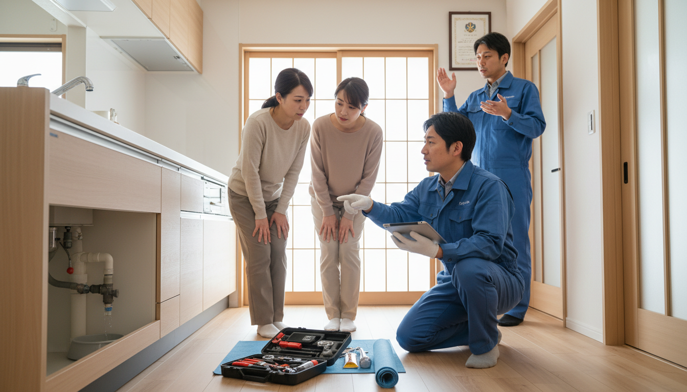 見積もり無料・水道局指定工事店かを確認するに関する画像