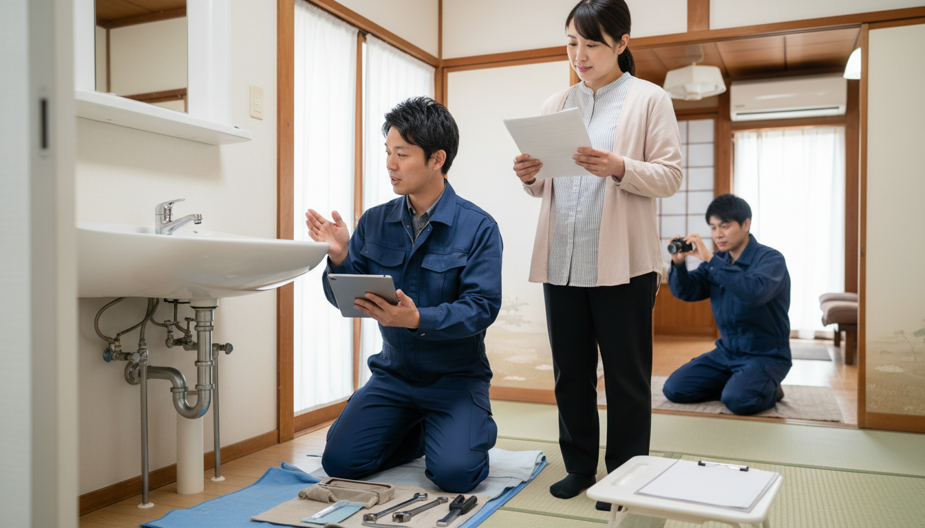 見積もり無料・水道局指定工事店かを確認するに関する画像