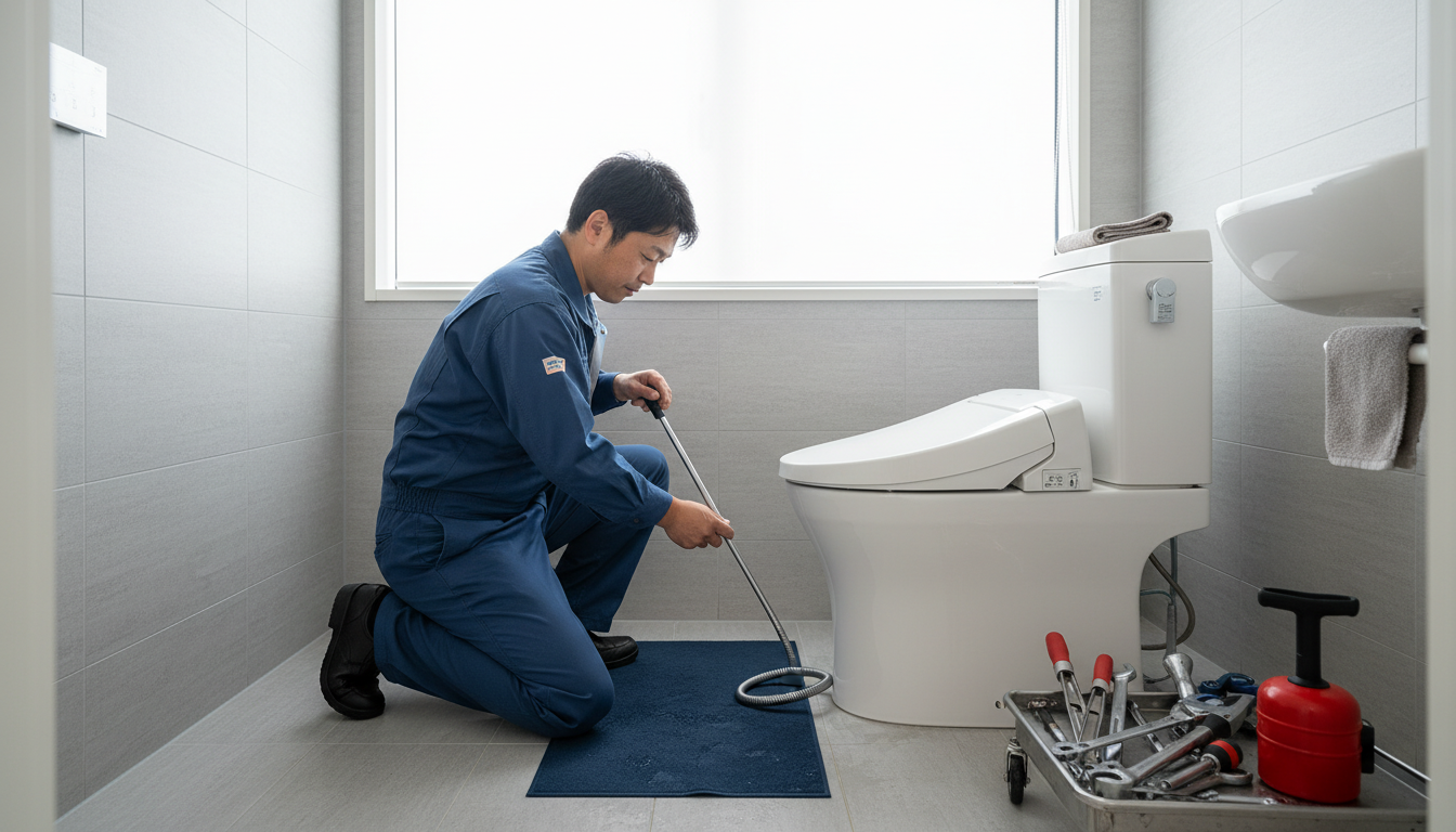 トイレつまりの修理料金、南伊勢町の費用相場は?に関する画像