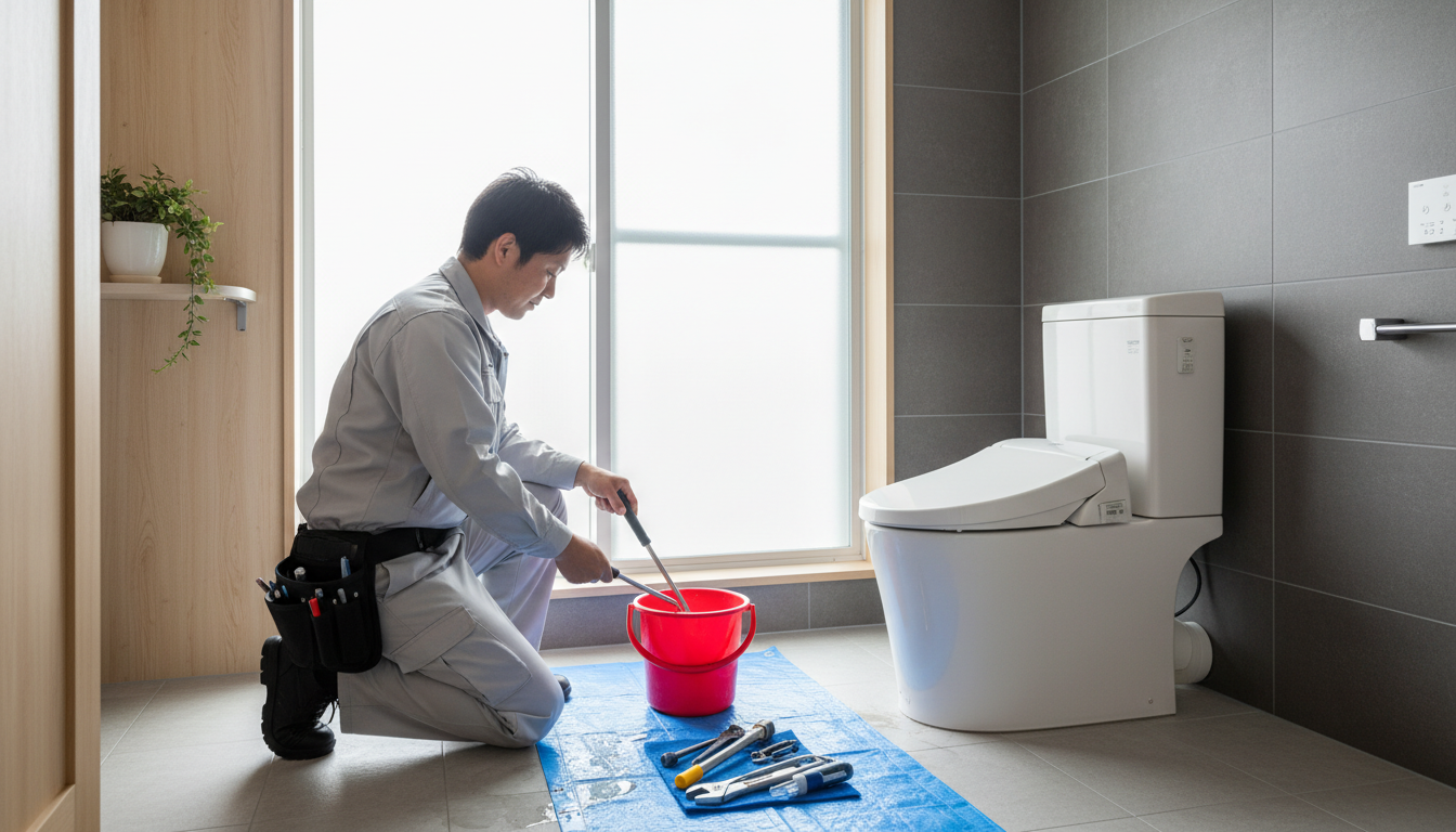 トイレつまりの修理料金はいくら?南陽市の料金相場と費用を抑えるコツに関する画像