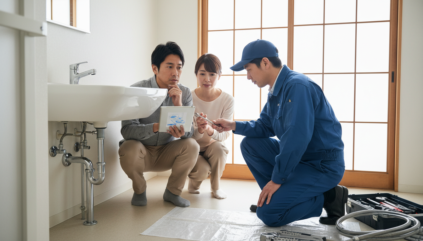 見積もり無料・水道局指定工事店かを確認するに関する画像