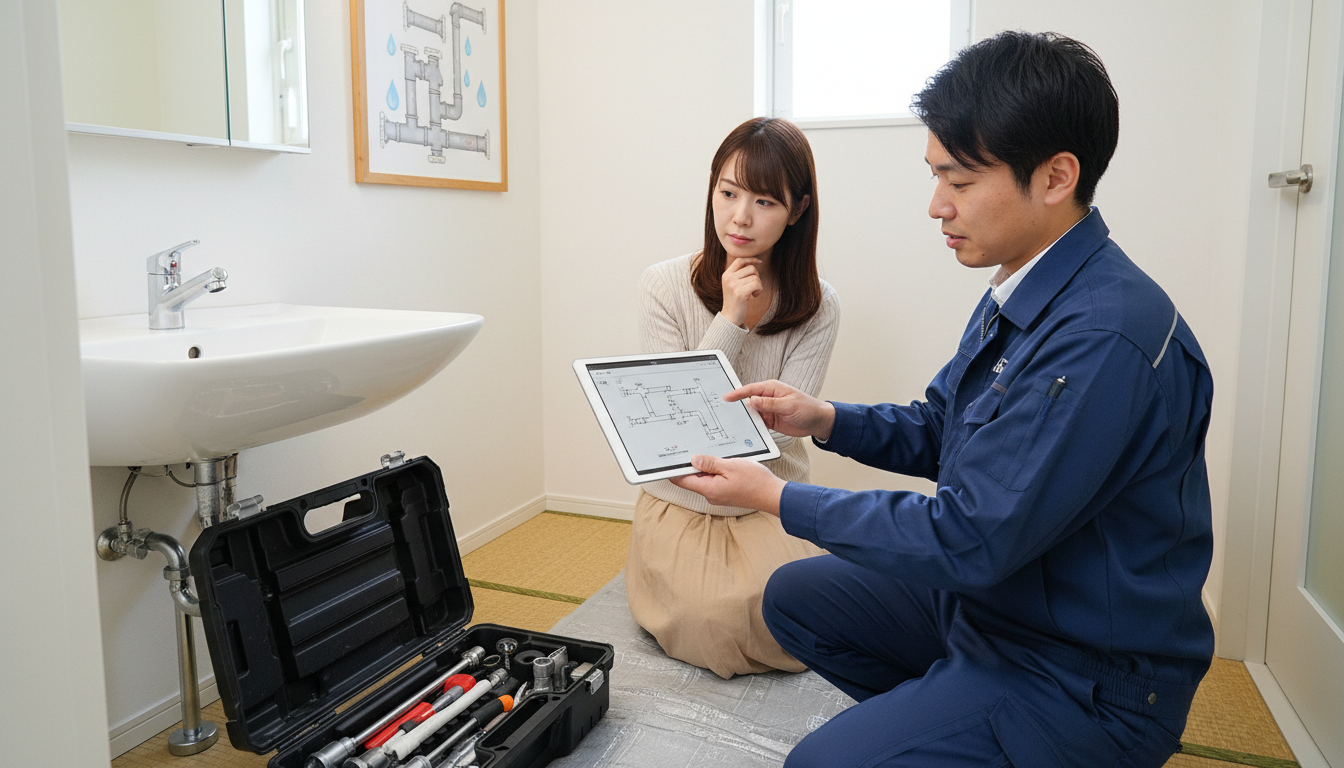 見積もり無料・水道局指定工事店かを確認するに関する画像