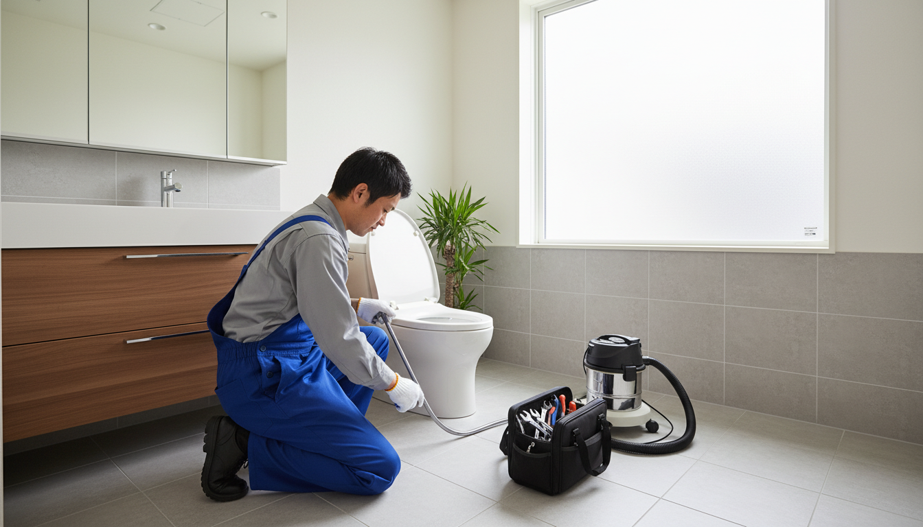 南巨摩郡早川町のトイレつまり修理にかかる料金相場に関する画像