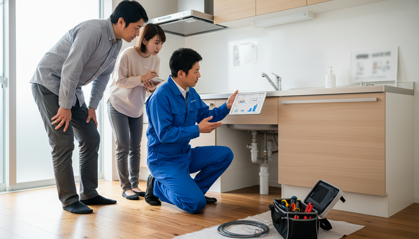 見積もり無料・水道局指定工事店かを確認するに関する画像