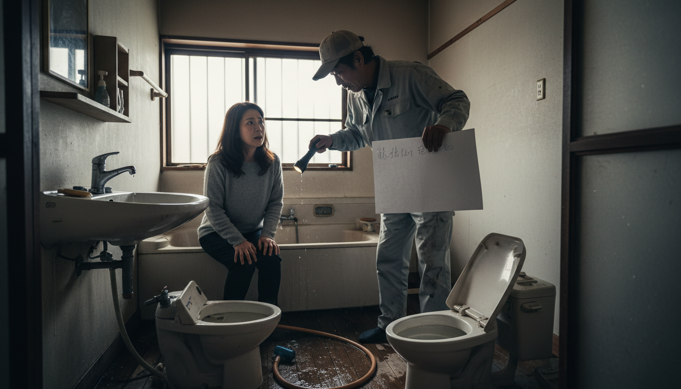 悪質な水道業者に注意！よくあるトラブル事例と回避策に関する画像