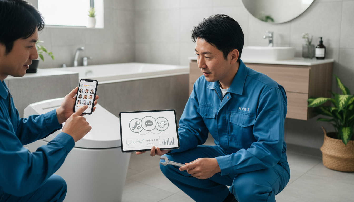 ポイント3：実績と口コミ・評判の確認に関する画像